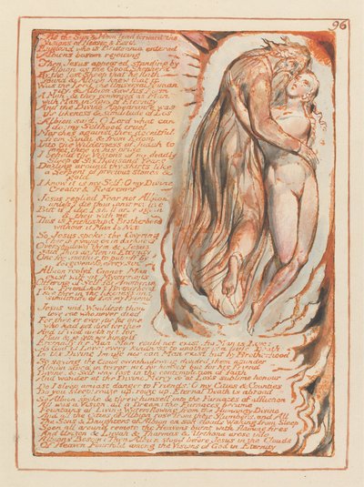 Jerusalem, Plate 96 by William Blake